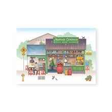 Load image into Gallery viewer, Pop Up Postcard: The Roadside Mamak