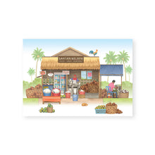 Load image into Gallery viewer, Pop Up Postcard: Santai and Santan