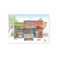 Load image into Gallery viewer, Pop Up Postcard: Convenience Down the Lane