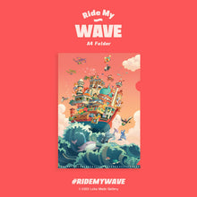 Load image into Gallery viewer, Ride My Wave - A4 L-shape Folder