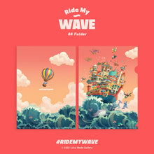 Load image into Gallery viewer, Ride My Wave - A4 L-shape Folder