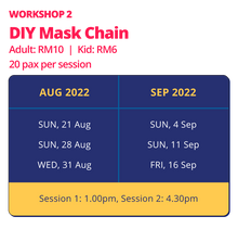 Load image into Gallery viewer, DIY Mask Chain Workshop