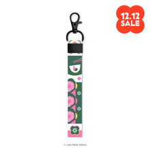 Load image into Gallery viewer, Warna-warni Strap &#39;Nyonya Blossom&#39; - Short Lanyard
