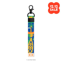 Load image into Gallery viewer, Warna-warni Strap &#39;Borneo Adventures&#39; - Short Lanyard

