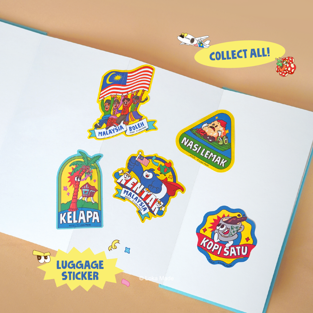 Rentak Malaysia - Waterproof Sticker