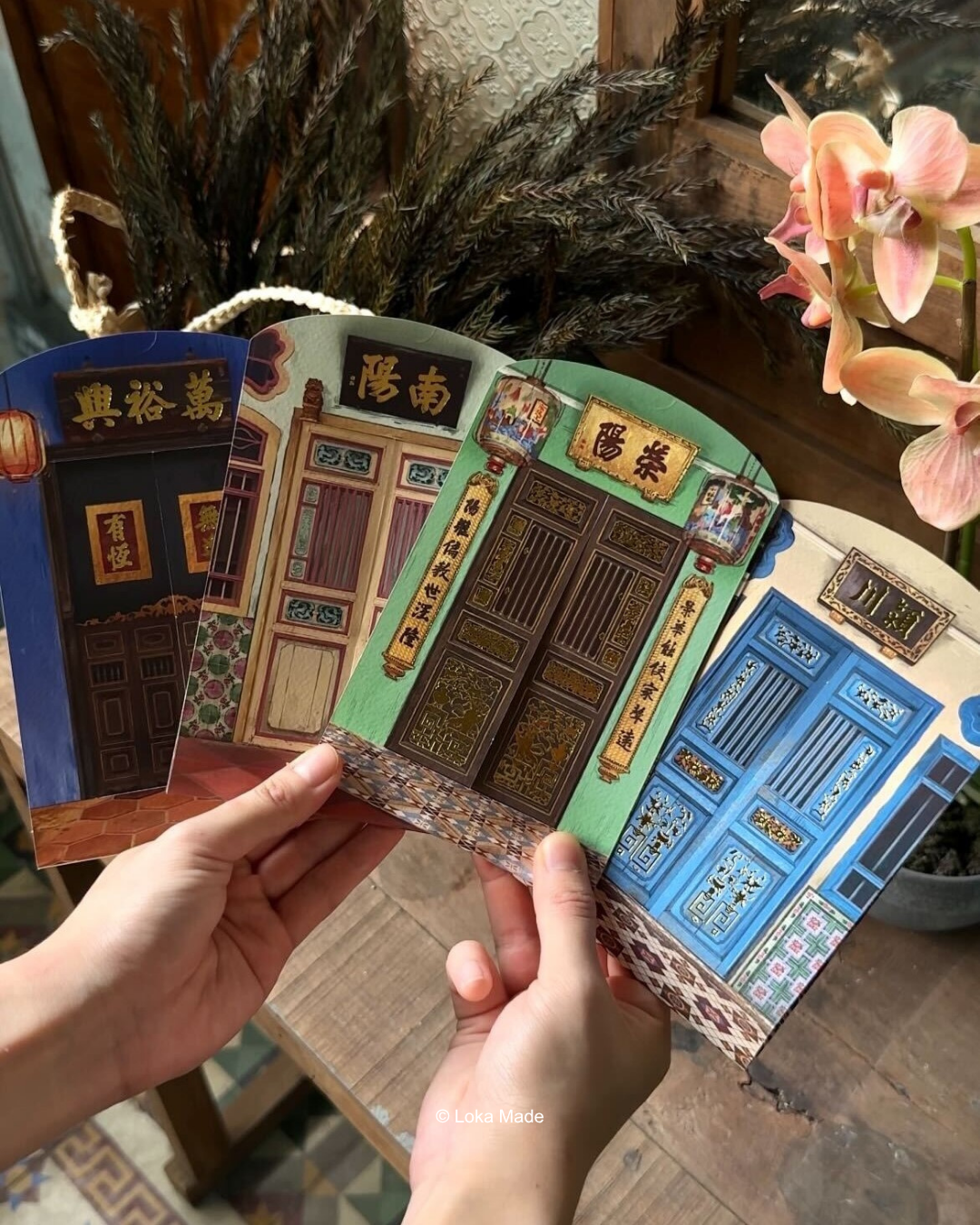 Nyonya's Memoir 2.0 Postcard Collectible Set (4in1)