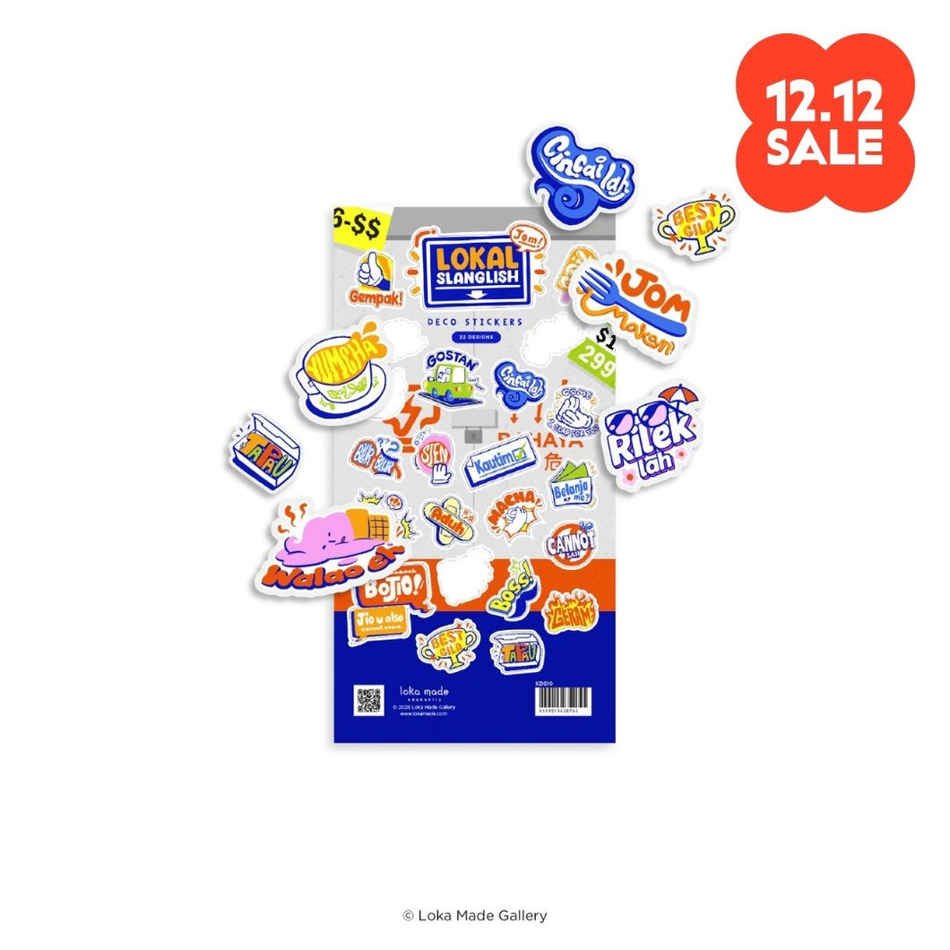 Lokal Slanglish - Deco Sticker