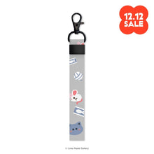 Load image into Gallery viewer, Comeow Strap &#39;Neko Mouse&#39; - Short Lanyard
