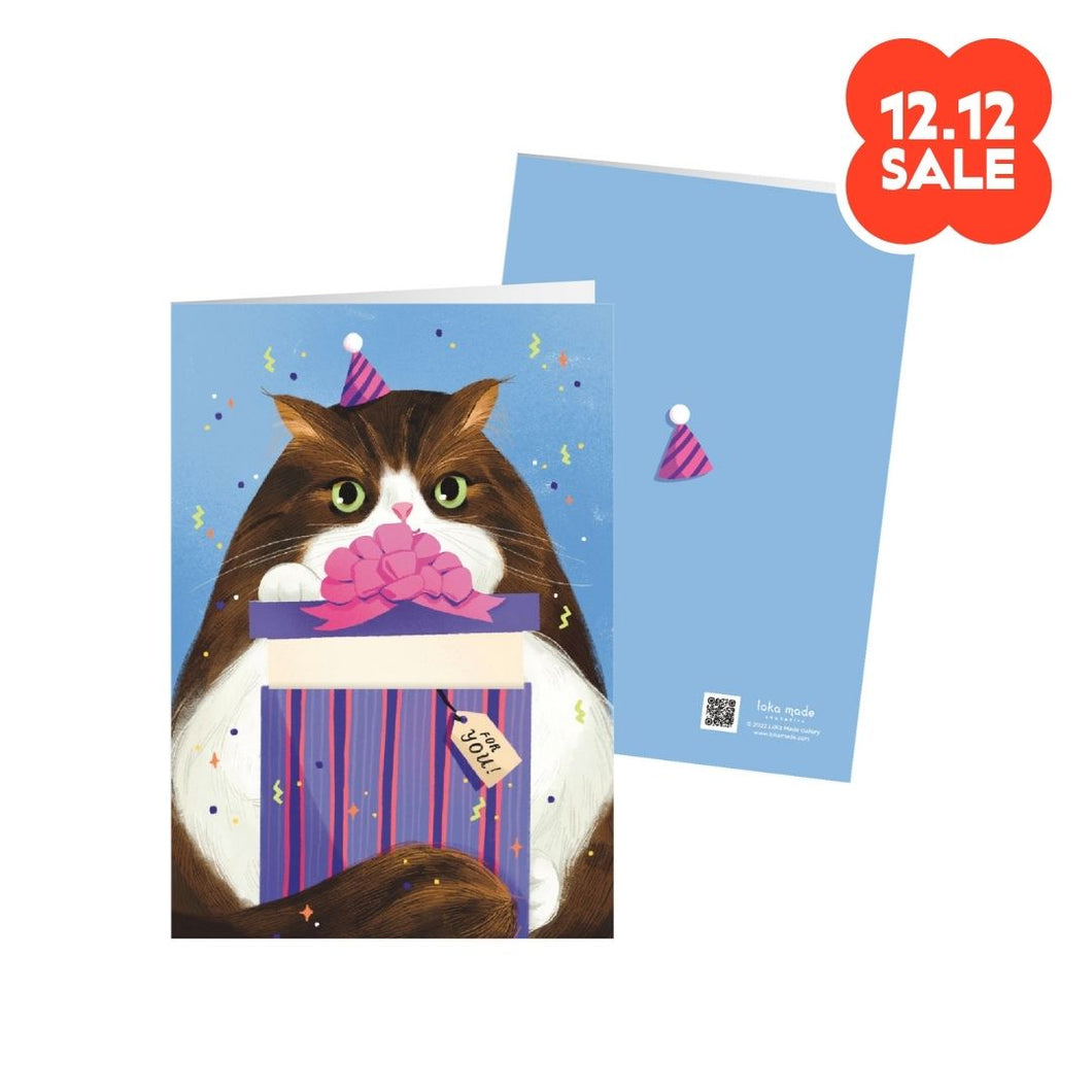 Greeting Card: Pawsome Celebration