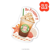 Load image into Gallery viewer, Coffeelogy &#39;Be-Frappey&#39; - Standee Clip Stamp
