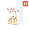Greeting Card センゴ Sanggo - Happy Birthday