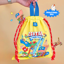 Load image into Gallery viewer, Rentak Malaysia - Drawstring Bag
