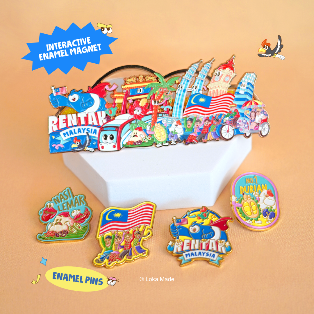 Rentak Malaysia: Ini Barulah Malaysia - Enamel Magnet