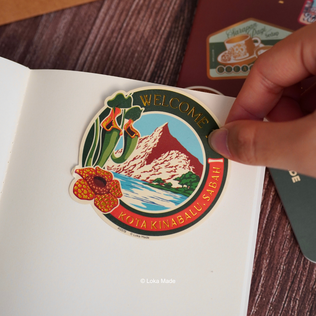 Explorer's Journey 'Experience' - Waterproof Sticker
