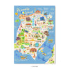 (Pre-Order) Loka Made A3 Premium Poster: Doodle Land - Malaysia