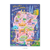 (Pre-Order) Loka Made A3 Premium Poster: Doodle Land - Malaysia