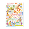 (Pre-Order) Loka Made A3 Premium Poster: Doodle Land - Singapore