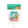 Buzzing Singapore - Acrylic Magnet