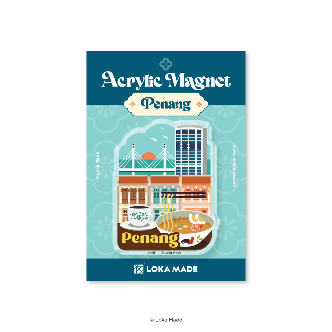 Penang Paradise - Acrylic Magnet