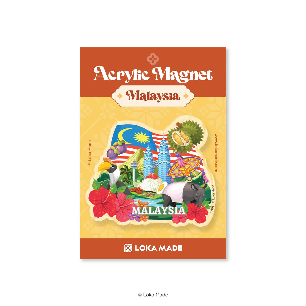 Flavors of Malaysia - Acrylic Magnet