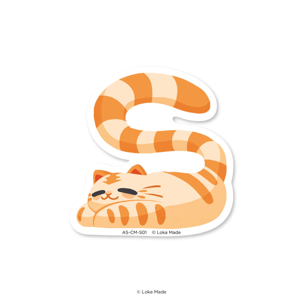 Luggage sticker - Comeow: S | Loka Made