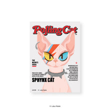 Load image into Gallery viewer, Meowgazine &#39;Rolling Cat Magazine&#39; - Waterproof Sticker
