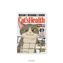 Load image into Gallery viewer, Meowgazine &#39;Cat&#39;s Health Magazine&#39; - Waterproof Sticker
