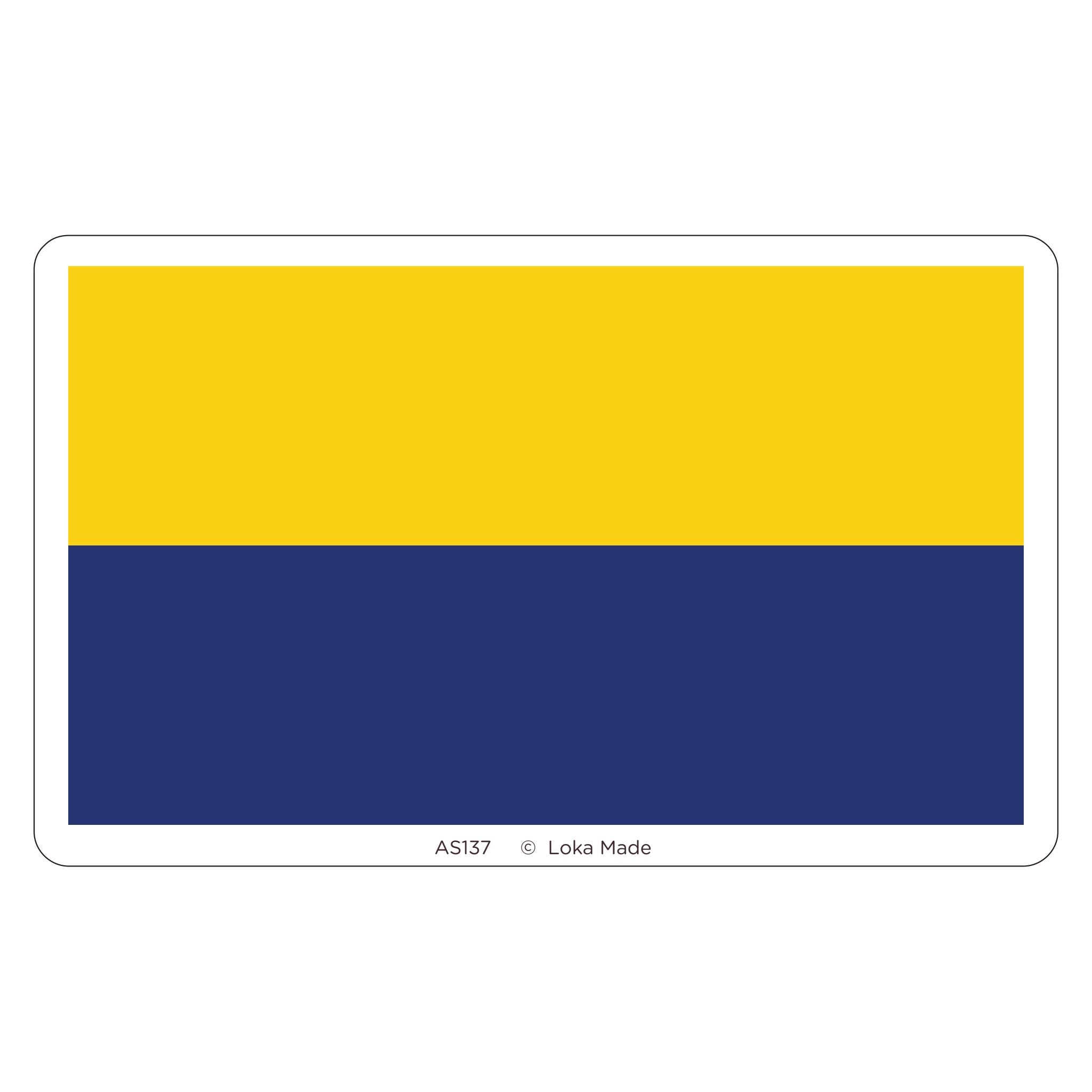Luggage sticker: Perlis State Flag | Loka Made