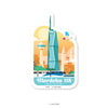 Golden Merdeka 118 - Waterproof Sticker