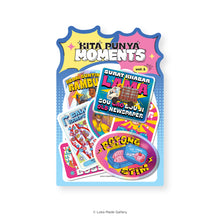 Load image into Gallery viewer, Kita Punya Moments Vol.1 - Waterproof Sticker
