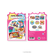 Load image into Gallery viewer, Kita Punya Moments Vol.2 - Waterproof Sticker
