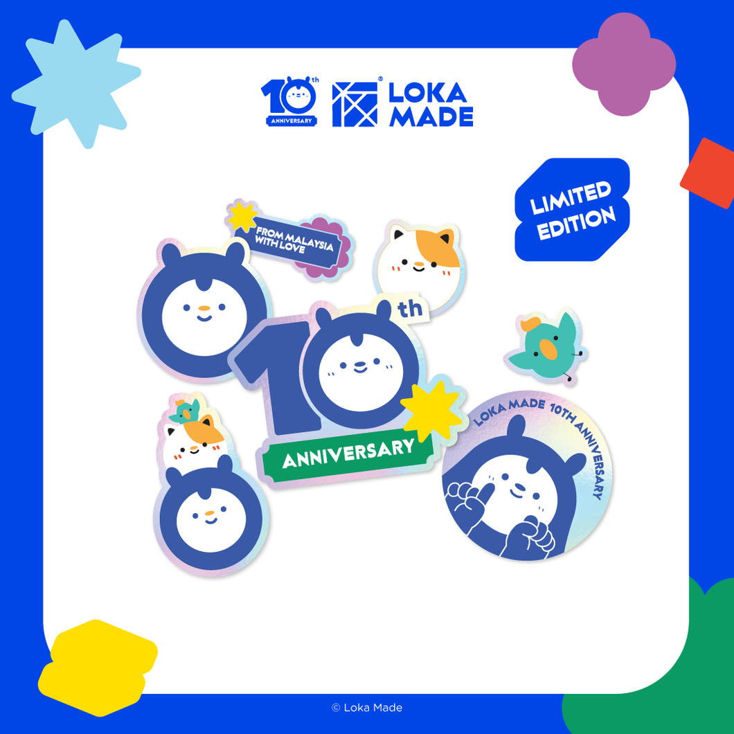 Loka Made 10th Anniversary - Sticker Pack
