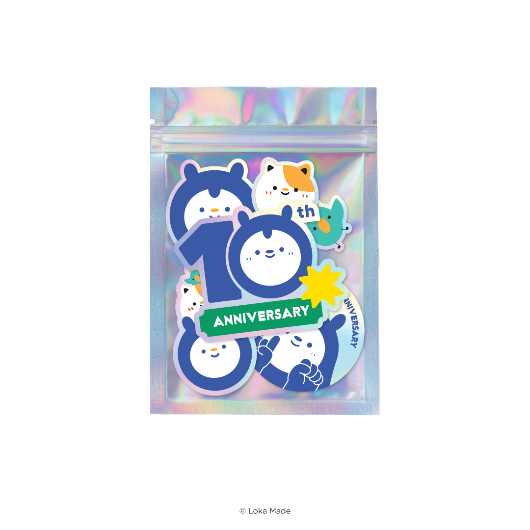 Loka Made 10th Anniversary - Sticker Pack