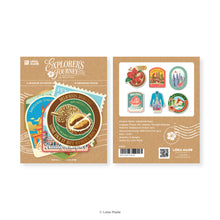 Load image into Gallery viewer, Adventure Seals Luggage Sticker Explorer's Journey: Discover
