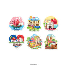 Load image into Gallery viewer, Stories from Melaka’s Corners - Waterproof Sticker
