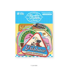 Load image into Gallery viewer, Travel Archives in Penang - Waterproof Sticker
