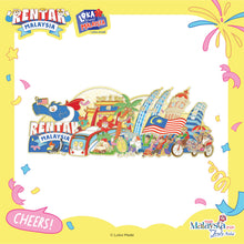 Load image into Gallery viewer, Rentak Malaysia: Ini Barulah Malaysia - Enamel Magnet
