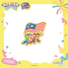 Load image into Gallery viewer, Rentak Malaysia: Jalur Gemilang - Enamel Pin
