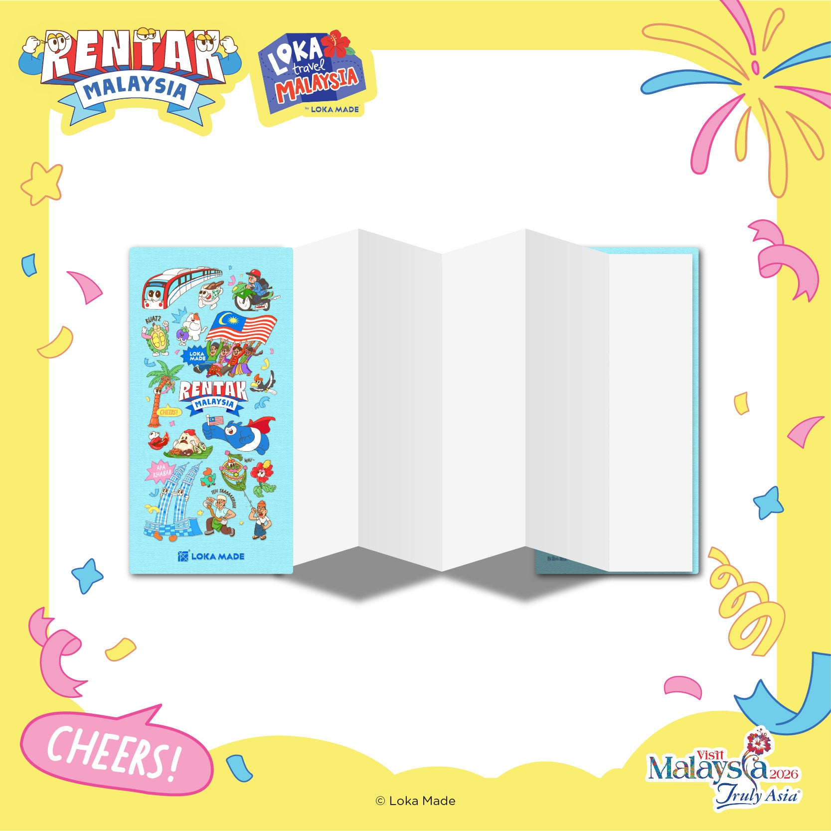 Rentak Malaysia: Loka Travel Malaysia - Stamp Book