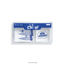 Load image into Gallery viewer, 1,2,Chop! KLCC - Acrylic Stamp
