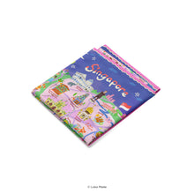 Load image into Gallery viewer, Doodle Land: City Walk in Singapore - Tea Towel
