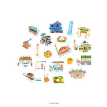 Load image into Gallery viewer, Doodle Land: Melting At Penang 1 - Deco Sticker
