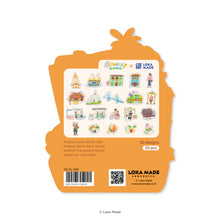 Load image into Gallery viewer, Doodle Land: Melting At Penang 2 - Deco Sticker
