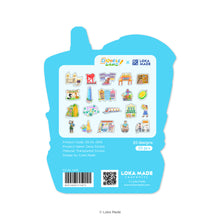 Load image into Gallery viewer, Doodle Land: Crossing Through Kuala Lumpur - Deco Sticker
