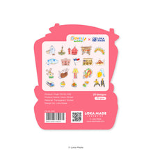Load image into Gallery viewer, Doodle Land: Lepak Around Melaka - Deco Sticker
