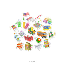 Load image into Gallery viewer, Good Old Days: Childhood Joys - Deco Sticker
