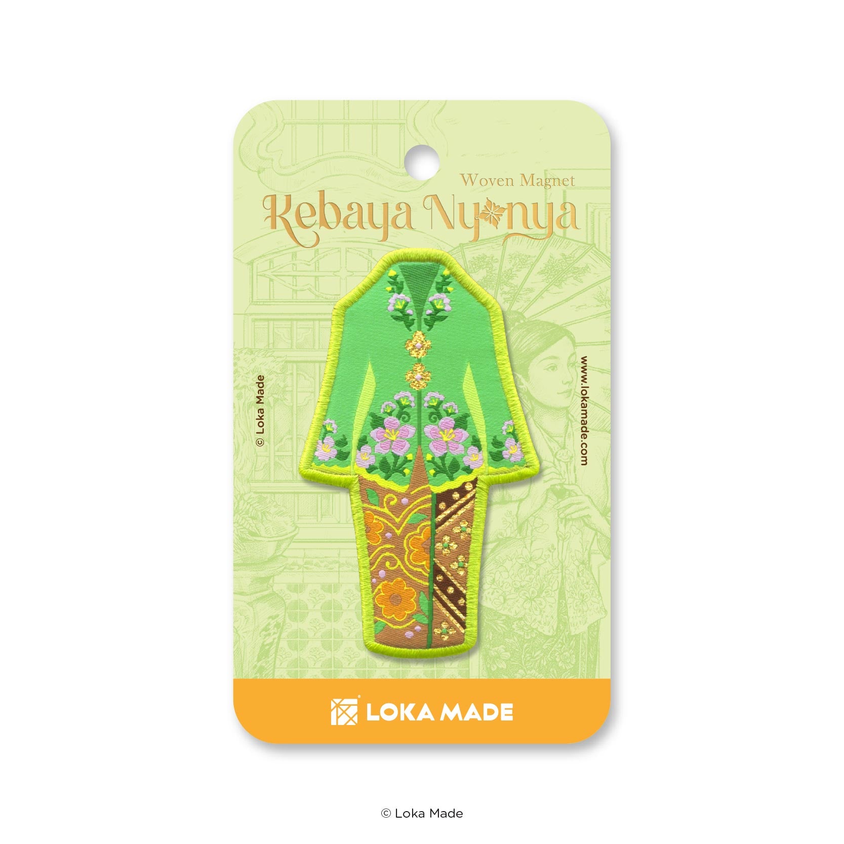 Kebaya Nyonya Sri Anggun - Embroidery Magnet