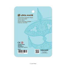 Load image into Gallery viewer, Wau Permai - Embroidery Magnet
