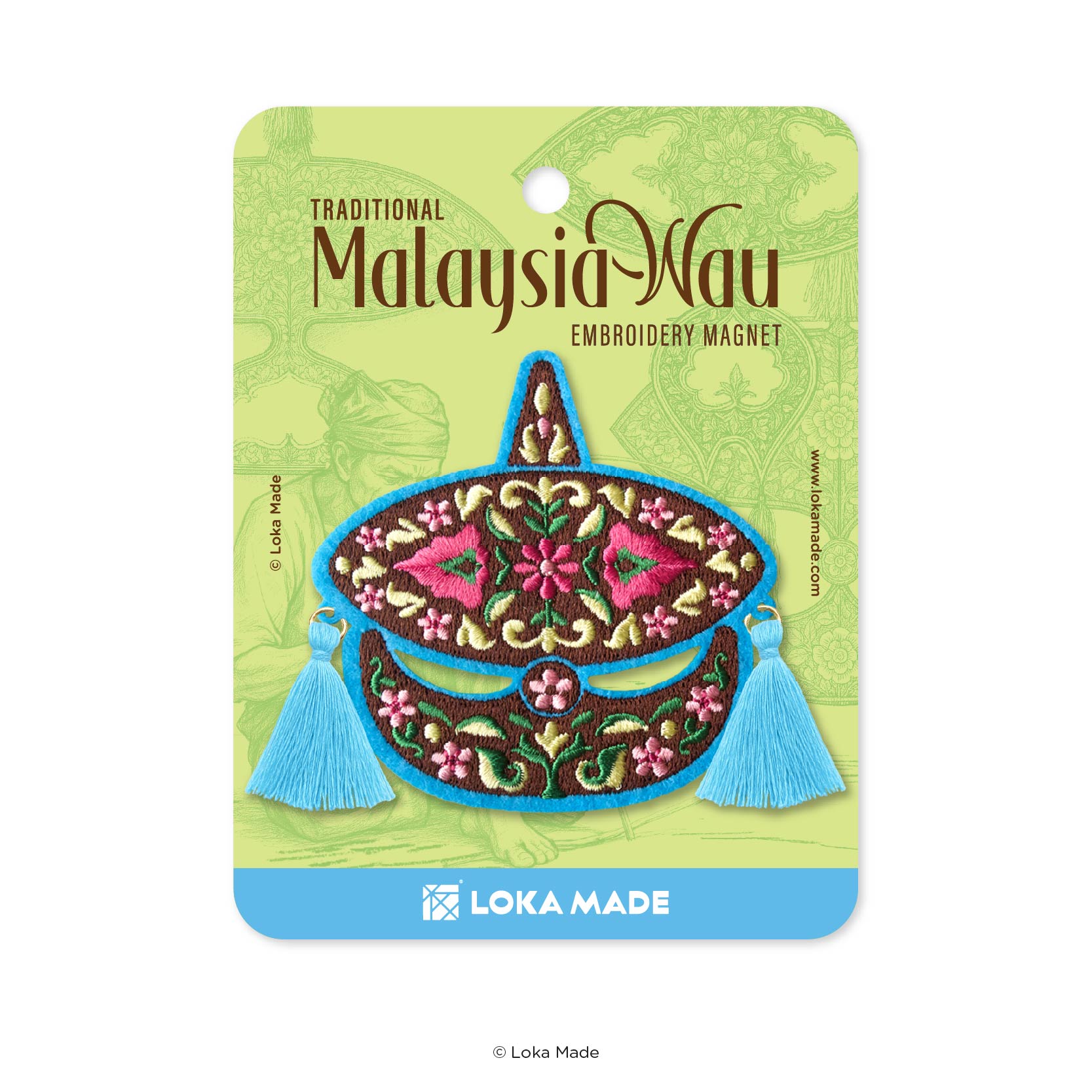 Wau Sejati - Embroidery Magnet