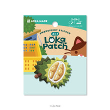 Load image into Gallery viewer, Loka Patch: Durian - Embroidery Sticker
